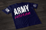 Women's Army Veteran Patriotic Shirt