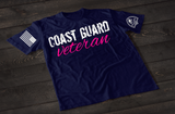 Women's Coast Guard Veteran Patriotic Shirt