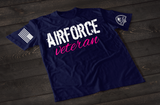 Women's Airforce Veteran Patriotic Shirt