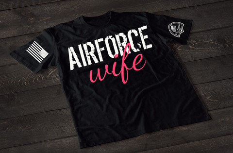 Air Force Wife Patriotic Shirt