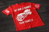 My Gun Is Bigger Than Yours Patriotic Shirt