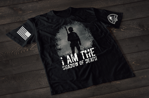I am the Shadow of Death Patriotic Shirt